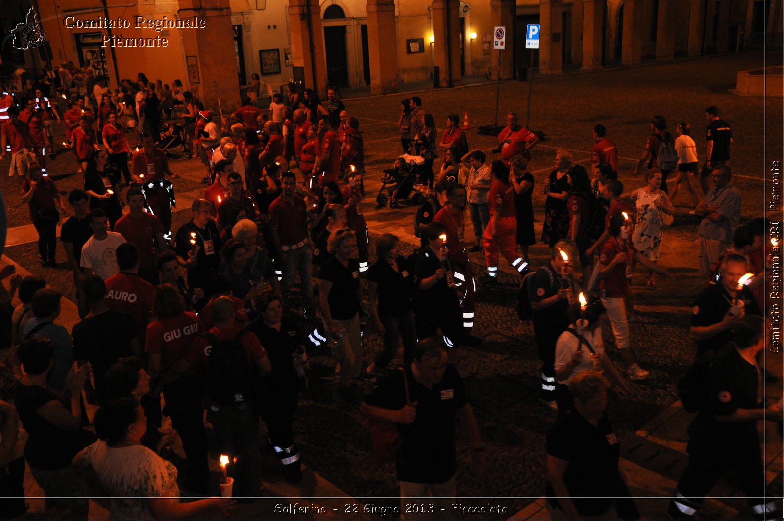 Solferino - 22 Giugno 2013 - Fiaccolata - Croce Rossa Italiana - Comitato Regionale del Piemonte