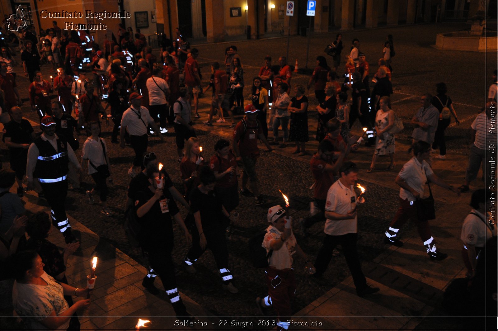 Solferino - 22 Giugno 2013 - Fiaccolata - Croce Rossa Italiana - Comitato Regionale del Piemonte