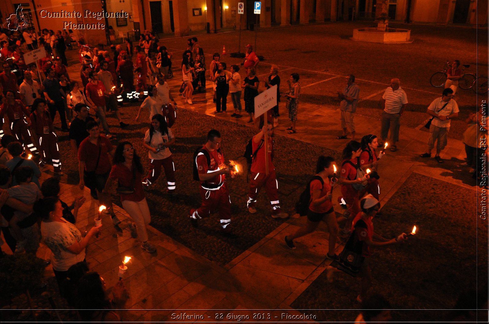 Solferino - 22 Giugno 2013 - Fiaccolata - Croce Rossa Italiana - Comitato Regionale del Piemonte