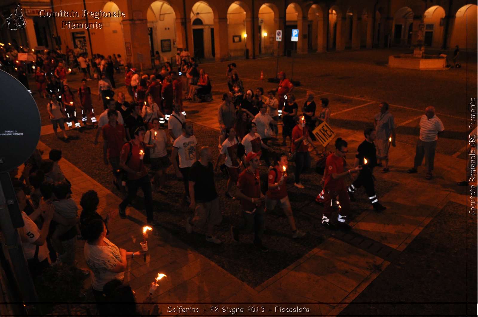 Solferino - 22 Giugno 2013 - Fiaccolata - Croce Rossa Italiana - Comitato Regionale del Piemonte