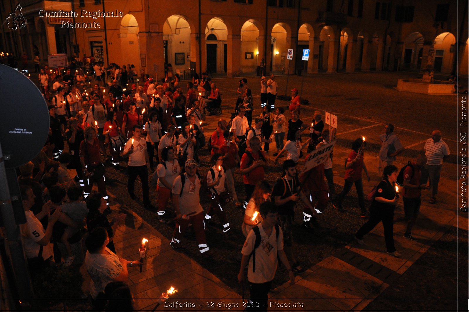 Solferino - 22 Giugno 2013 - Fiaccolata - Croce Rossa Italiana - Comitato Regionale del Piemonte