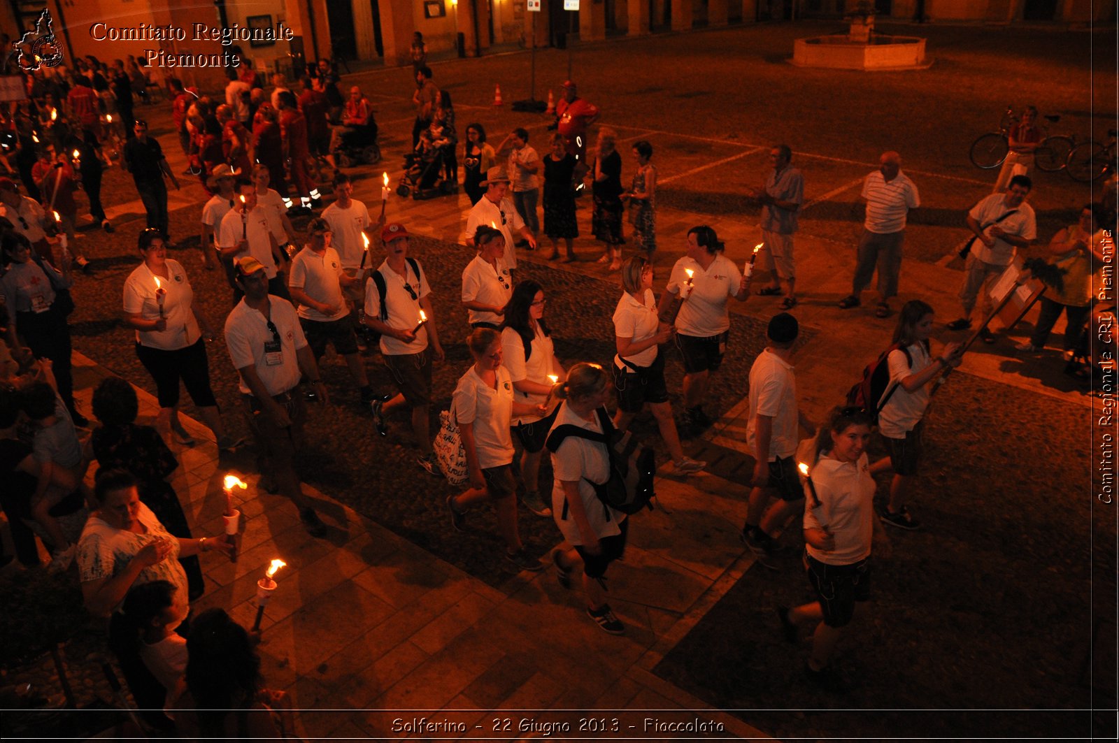 Solferino - 22 Giugno 2013 - Fiaccolata - Croce Rossa Italiana - Comitato Regionale del Piemonte