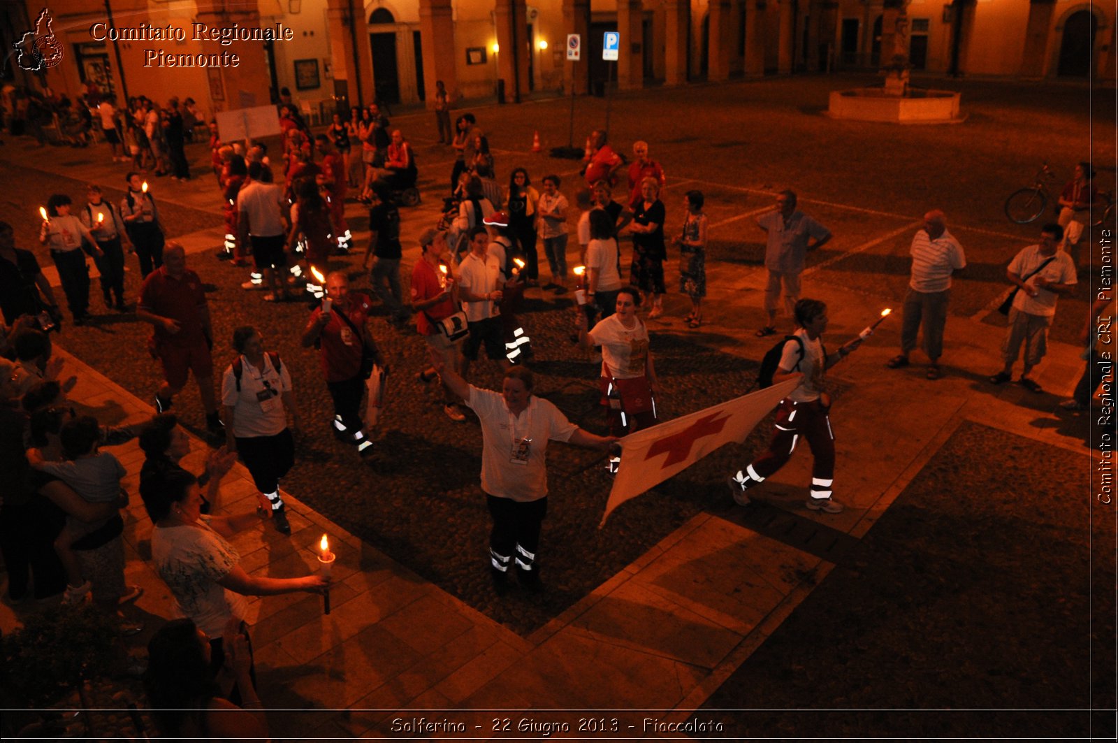 Solferino - 22 Giugno 2013 - Fiaccolata - Croce Rossa Italiana - Comitato Regionale del Piemonte