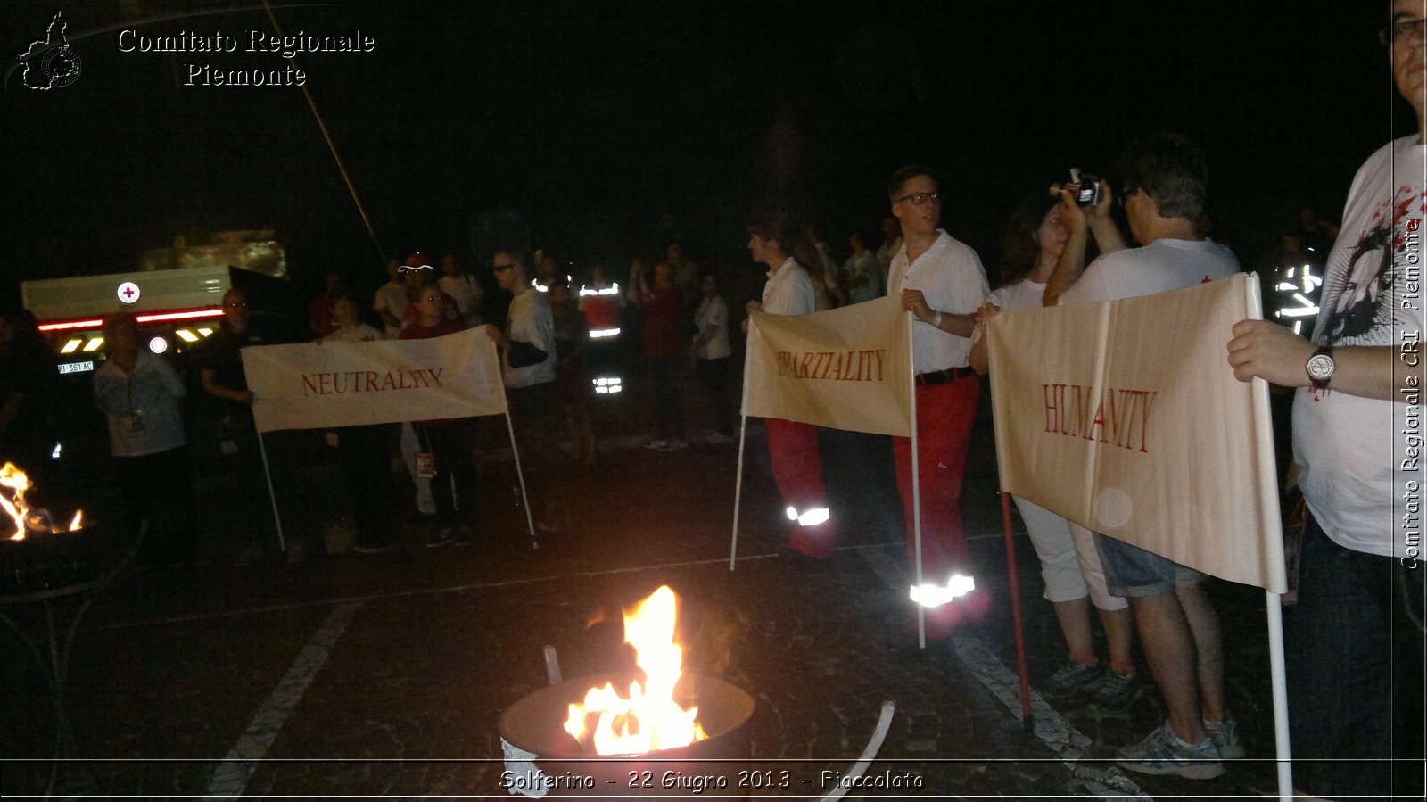 Solferino - 22 Giugno 2013 - Fiaccolata - Croce Rossa Italiana - Comitato Regionale del Piemonte