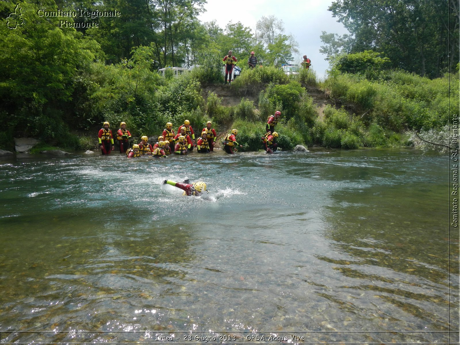 Ivrea - 23 Giugno 2013 - OPSA Acque Vive - Croce Rossa Italiana - Comitato Regionale del Piemonte