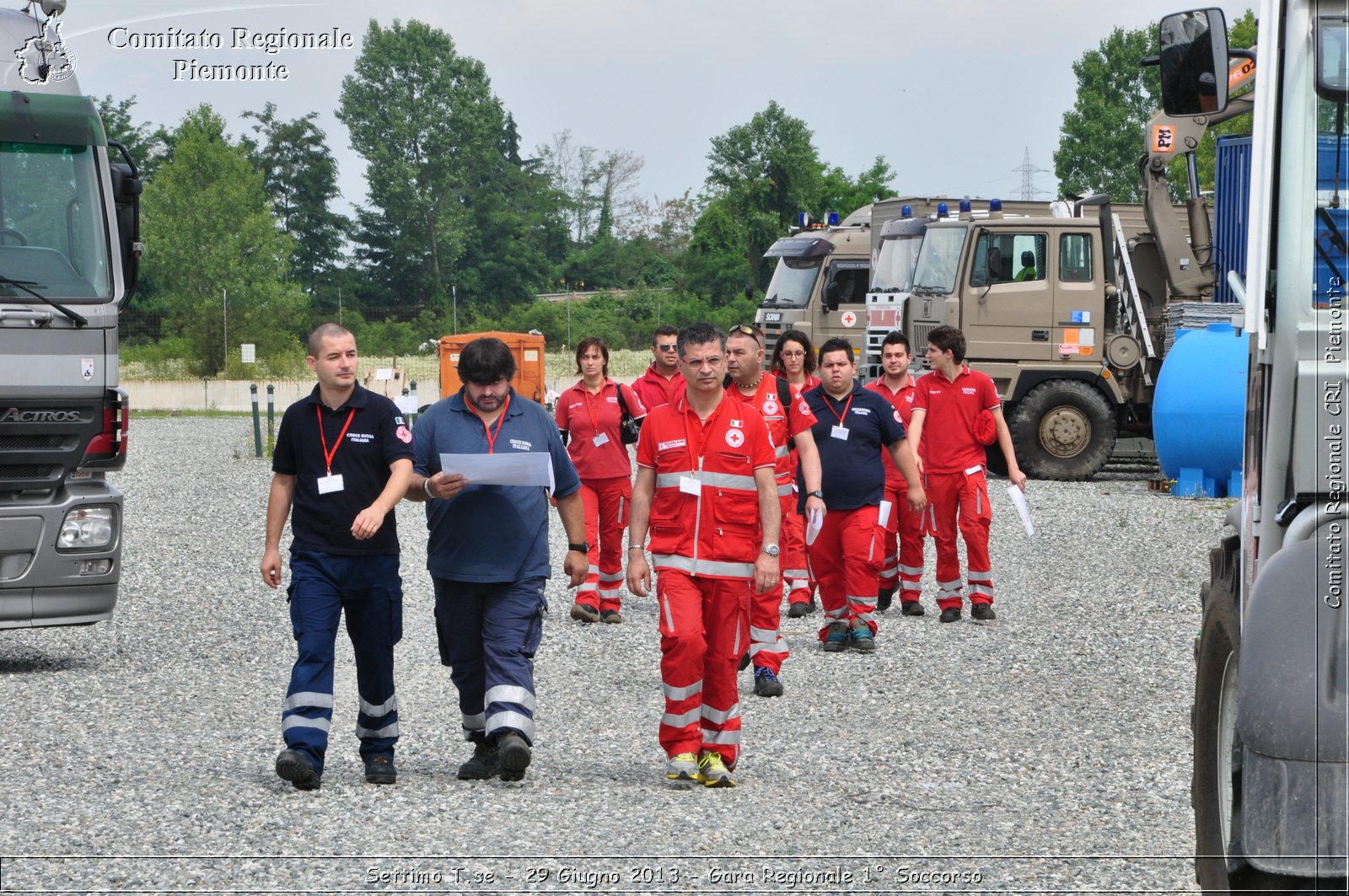 Settimo T.se - 29 Giugno 2013 - Gara Regionale 1 Soccorso - Croce Rossa Italiana - Comitato Regionale del Piemonte