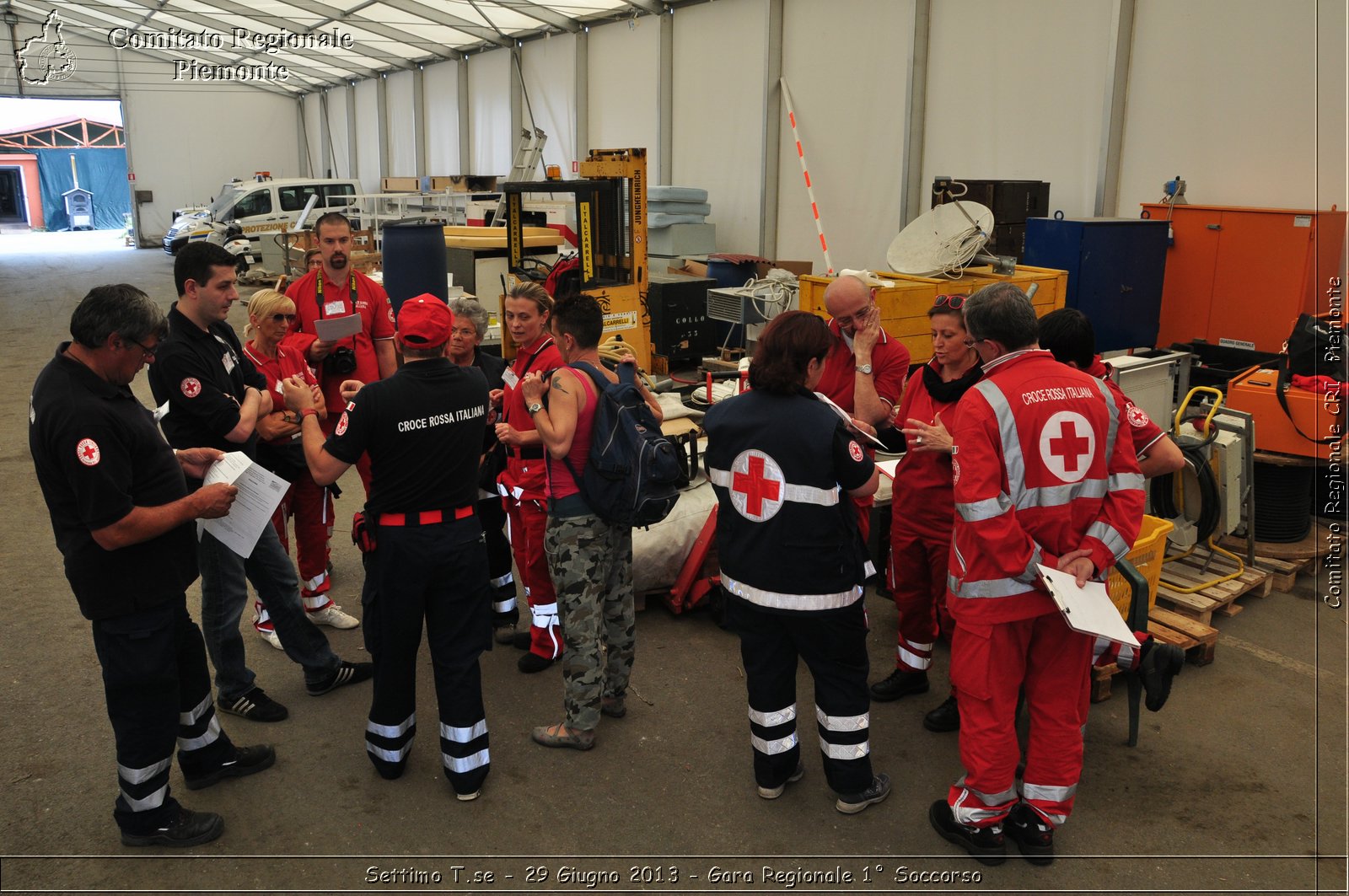 Settimo T.se - 29 Giugno 2013 - Gara Regionale 1 Soccorso - Croce Rossa Italiana - Comitato Regionale del Piemonte