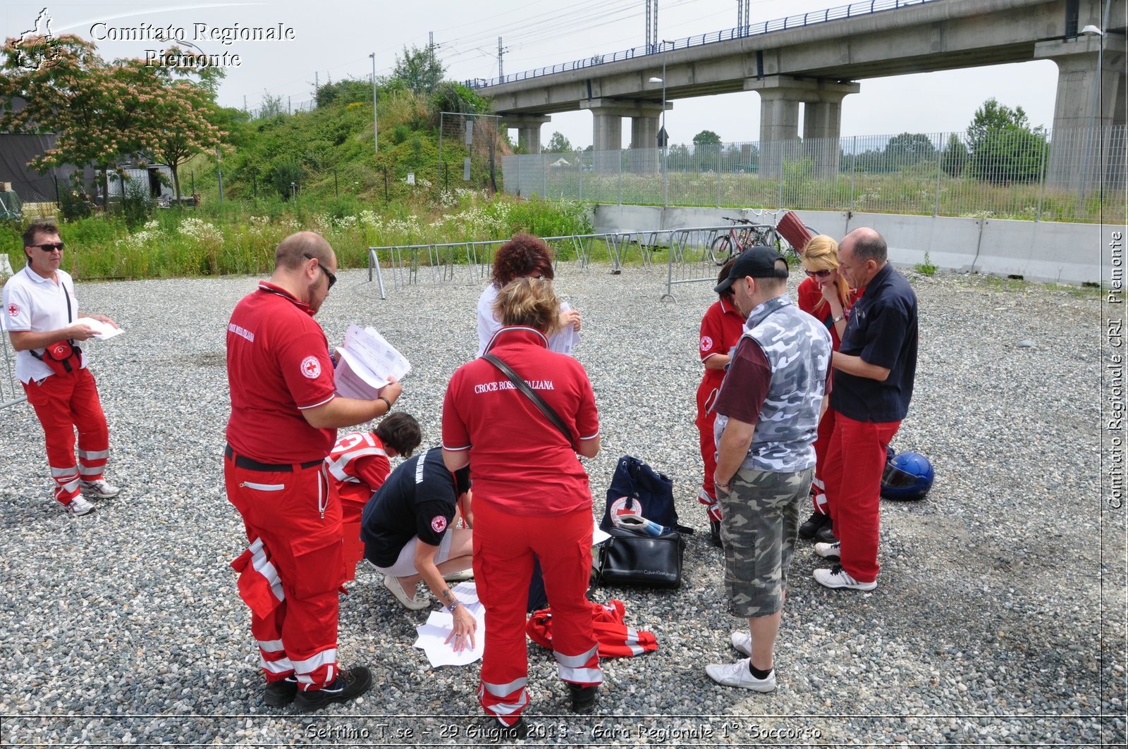 Settimo T.se - 29 Giugno 2013 - Gara Regionale 1 Soccorso - Croce Rossa Italiana - Comitato Regionale del Piemonte