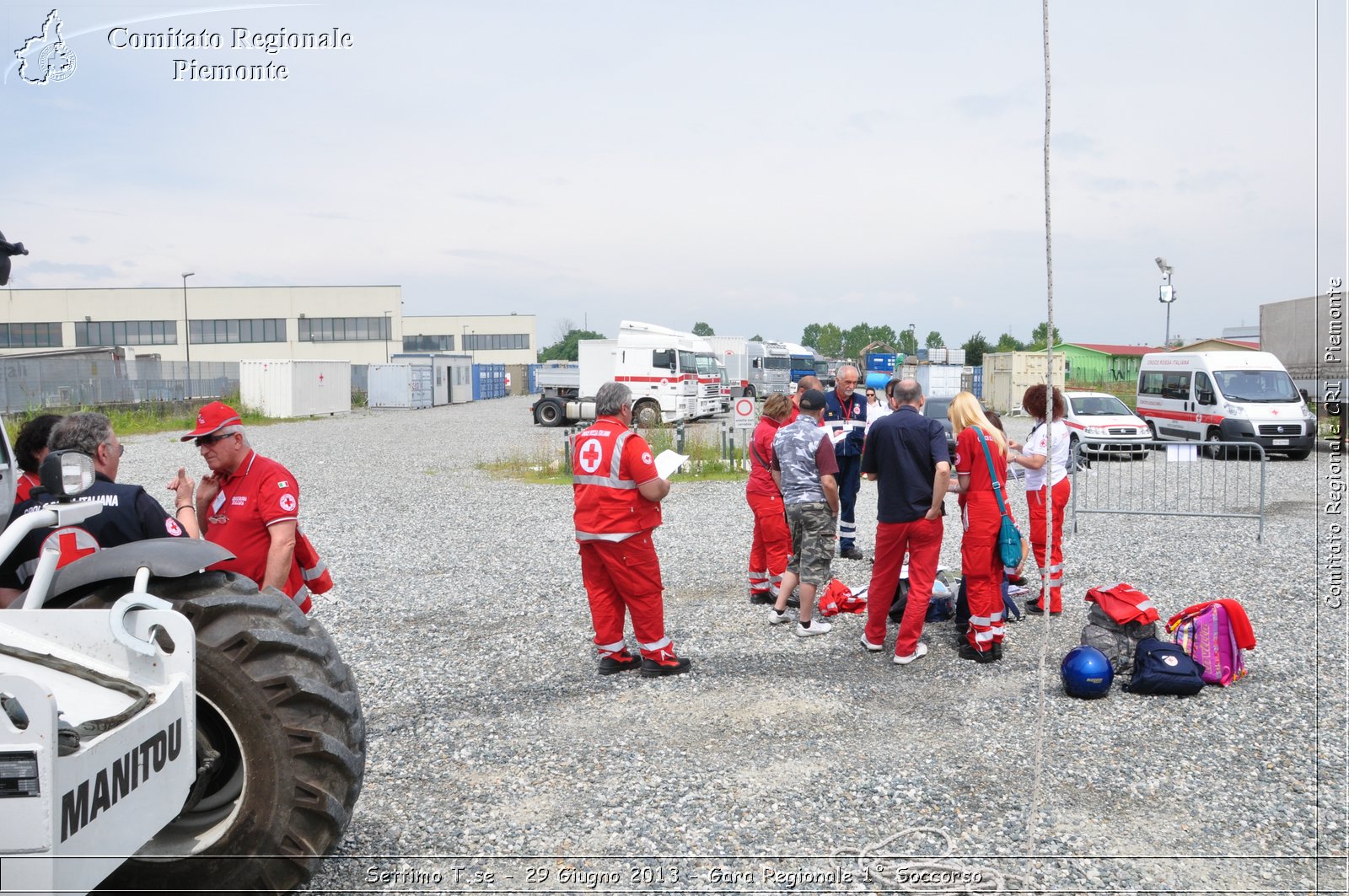 Settimo T.se - 29 Giugno 2013 - Gara Regionale 1 Soccorso - Croce Rossa Italiana - Comitato Regionale del Piemonte