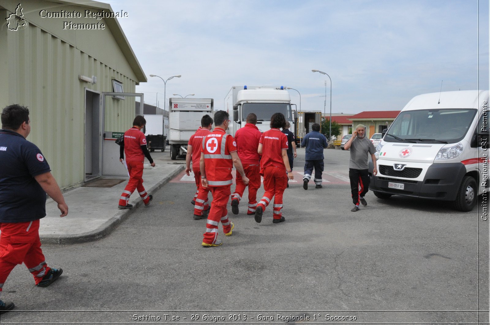 Settimo T.se - 29 Giugno 2013 - Gara Regionale 1 Soccorso - Croce Rossa Italiana - Comitato Regionale del Piemonte