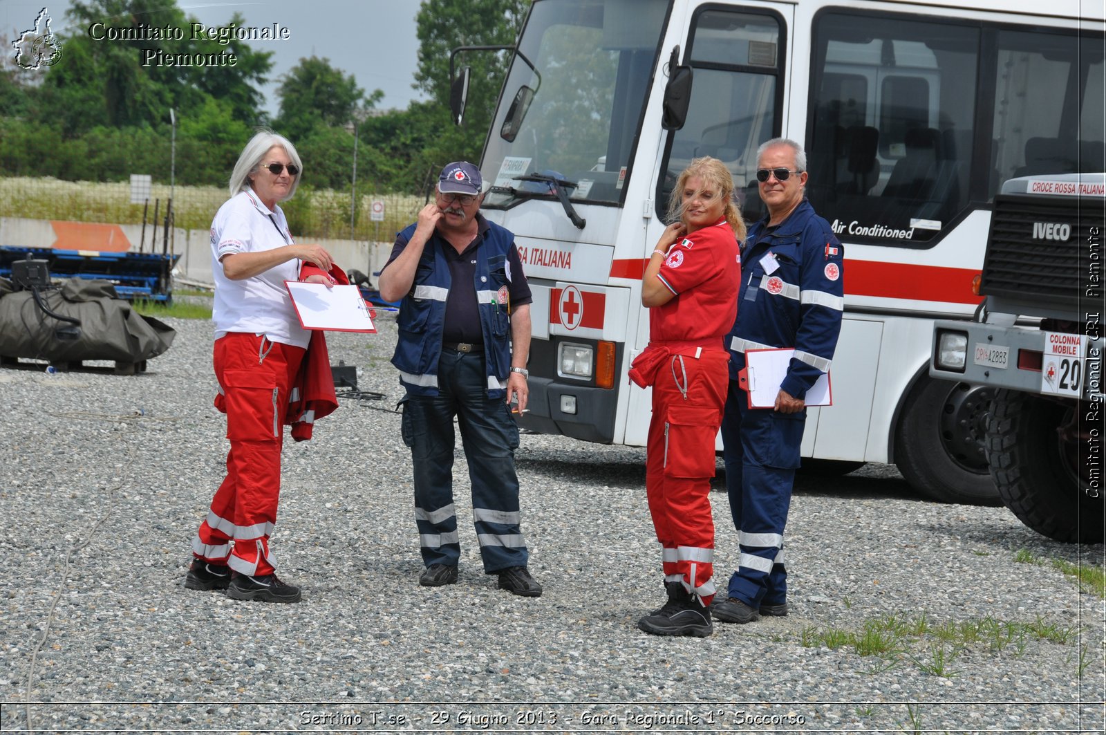 Settimo T.se - 29 Giugno 2013 - Gara Regionale 1 Soccorso - Croce Rossa Italiana - Comitato Regionale del Piemonte