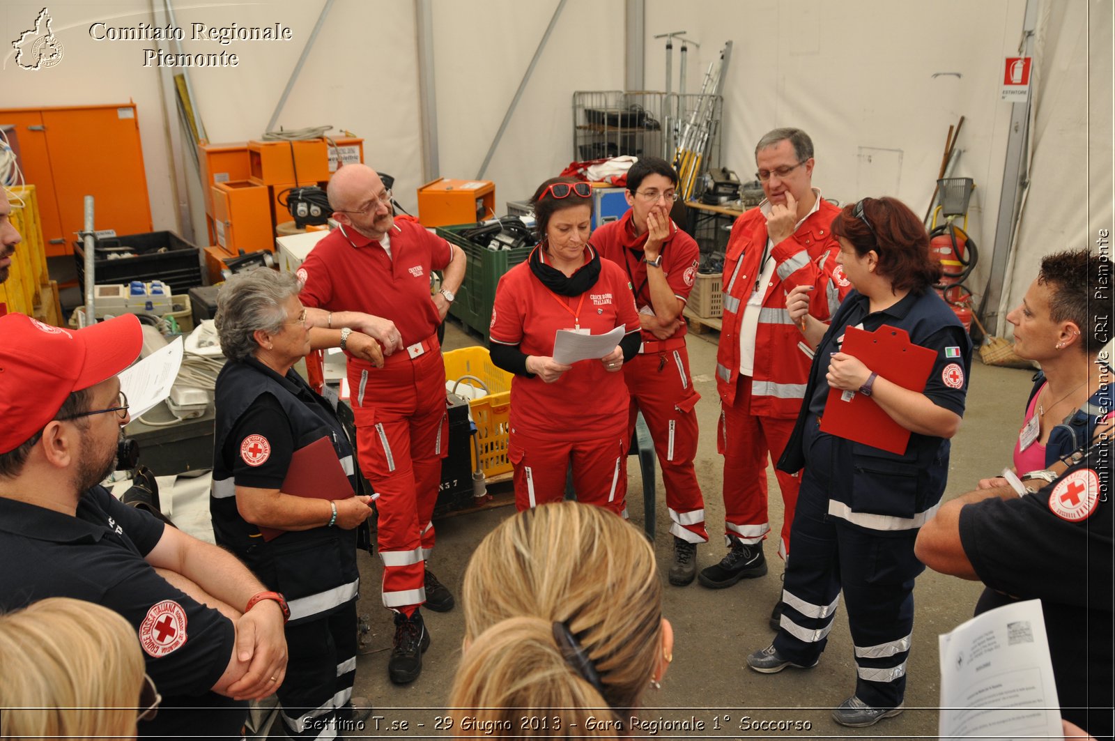 Settimo T.se - 29 Giugno 2013 - Gara Regionale 1 Soccorso - Croce Rossa Italiana - Comitato Regionale del Piemonte