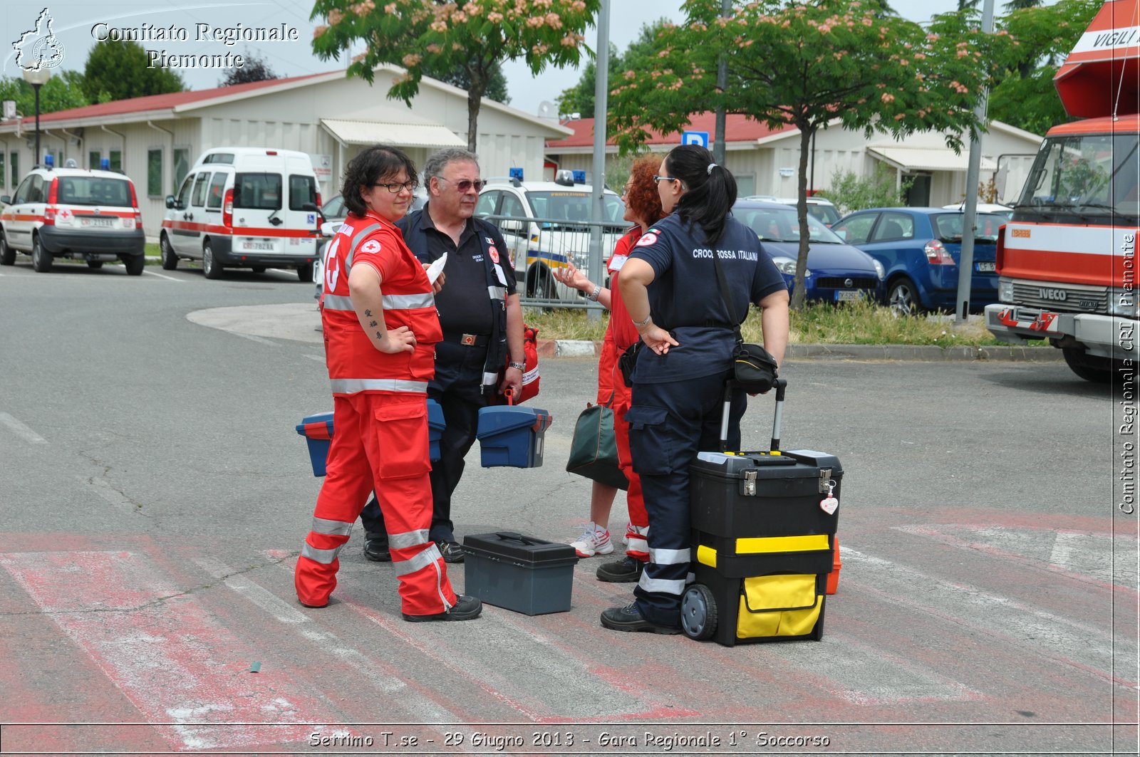 Settimo T.se - 29 Giugno 2013 - Gara Regionale 1 Soccorso - Croce Rossa Italiana - Comitato Regionale del Piemonte