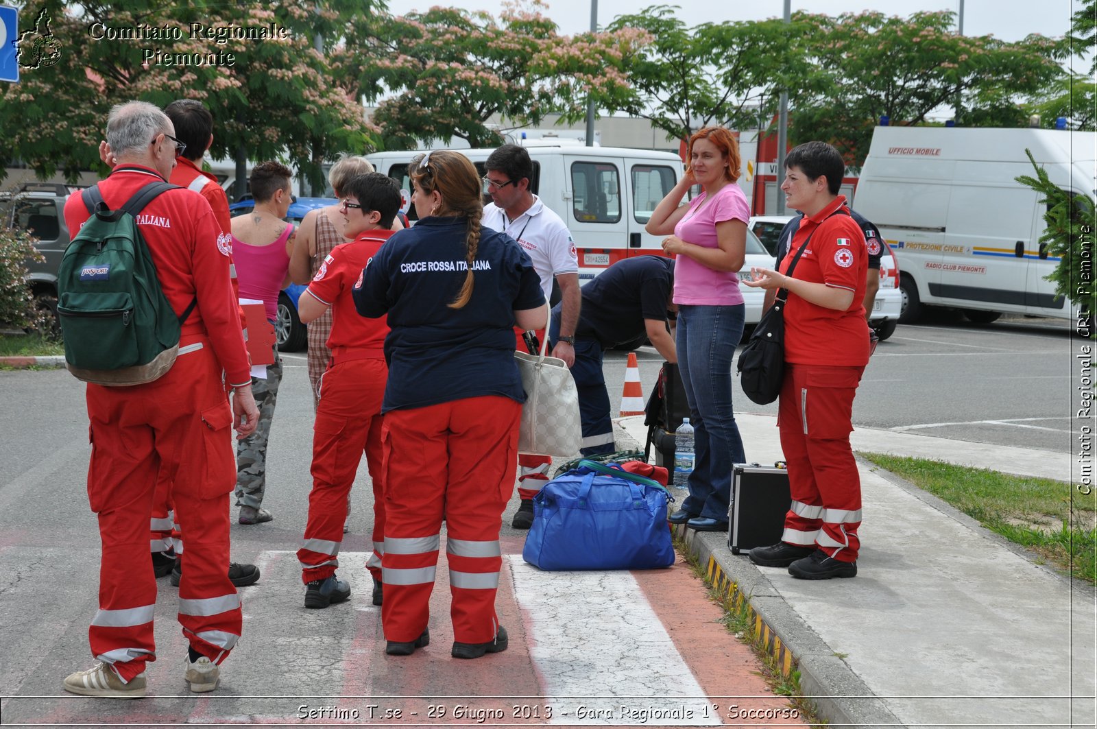 Settimo T.se - 29 Giugno 2013 - Gara Regionale 1 Soccorso - Croce Rossa Italiana - Comitato Regionale del Piemonte