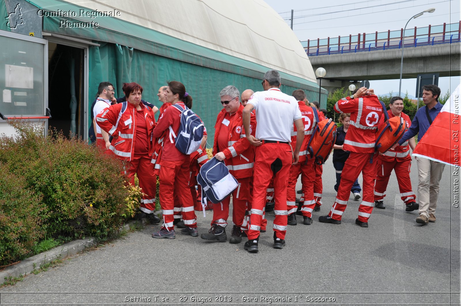 Settimo T.se - 29 Giugno 2013 - Gara Regionale 1 Soccorso - Croce Rossa Italiana - Comitato Regionale del Piemonte