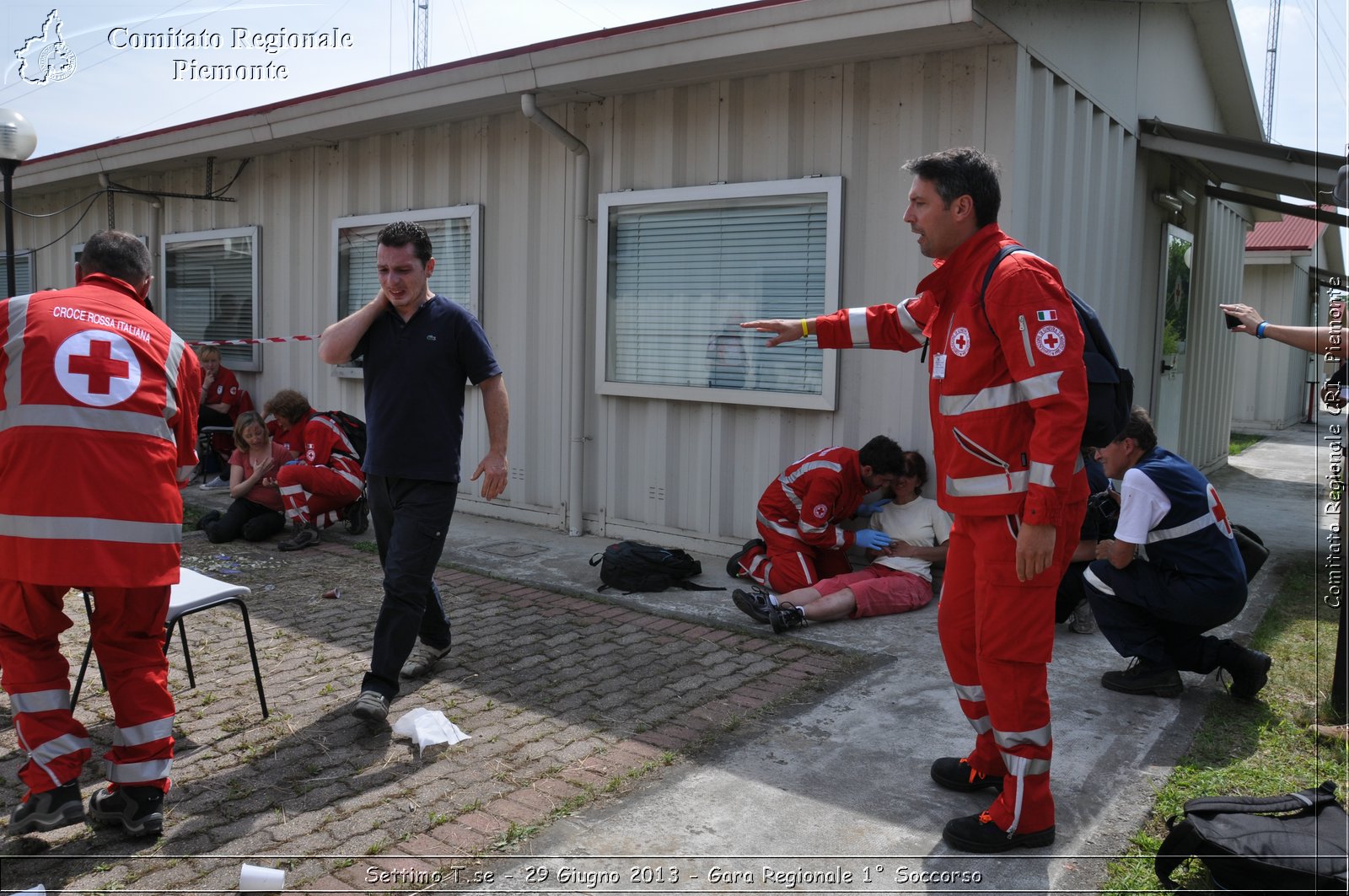 Settimo T.se - 29 Giugno 2013 - Gara Regionale 1 Soccorso - Croce Rossa Italiana - Comitato Regionale del Piemonte