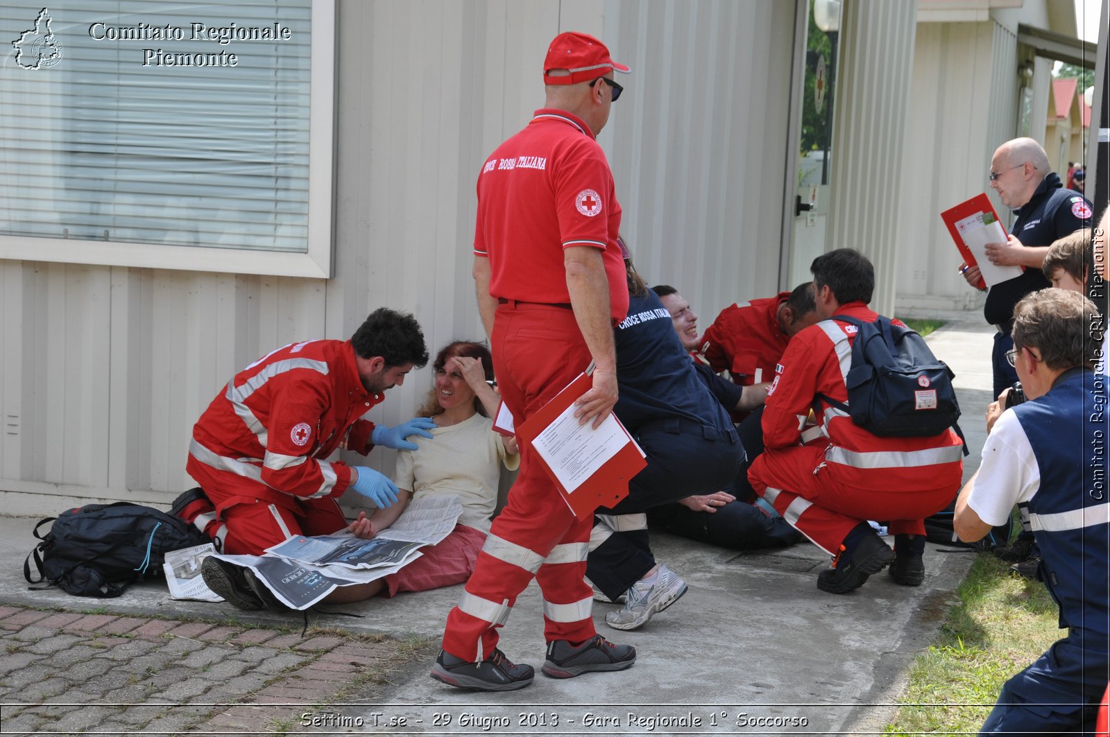 Settimo T.se - 29 Giugno 2013 - Gara Regionale 1 Soccorso - Croce Rossa Italiana - Comitato Regionale del Piemonte