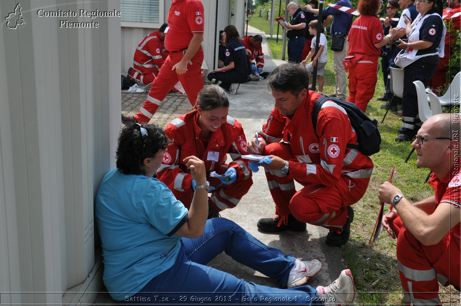 Settimo T.se - 29 Giugno 2013 - Gara Regionale 1 Soccorso - Croce Rossa Italiana - Comitato Regionale del Piemonte