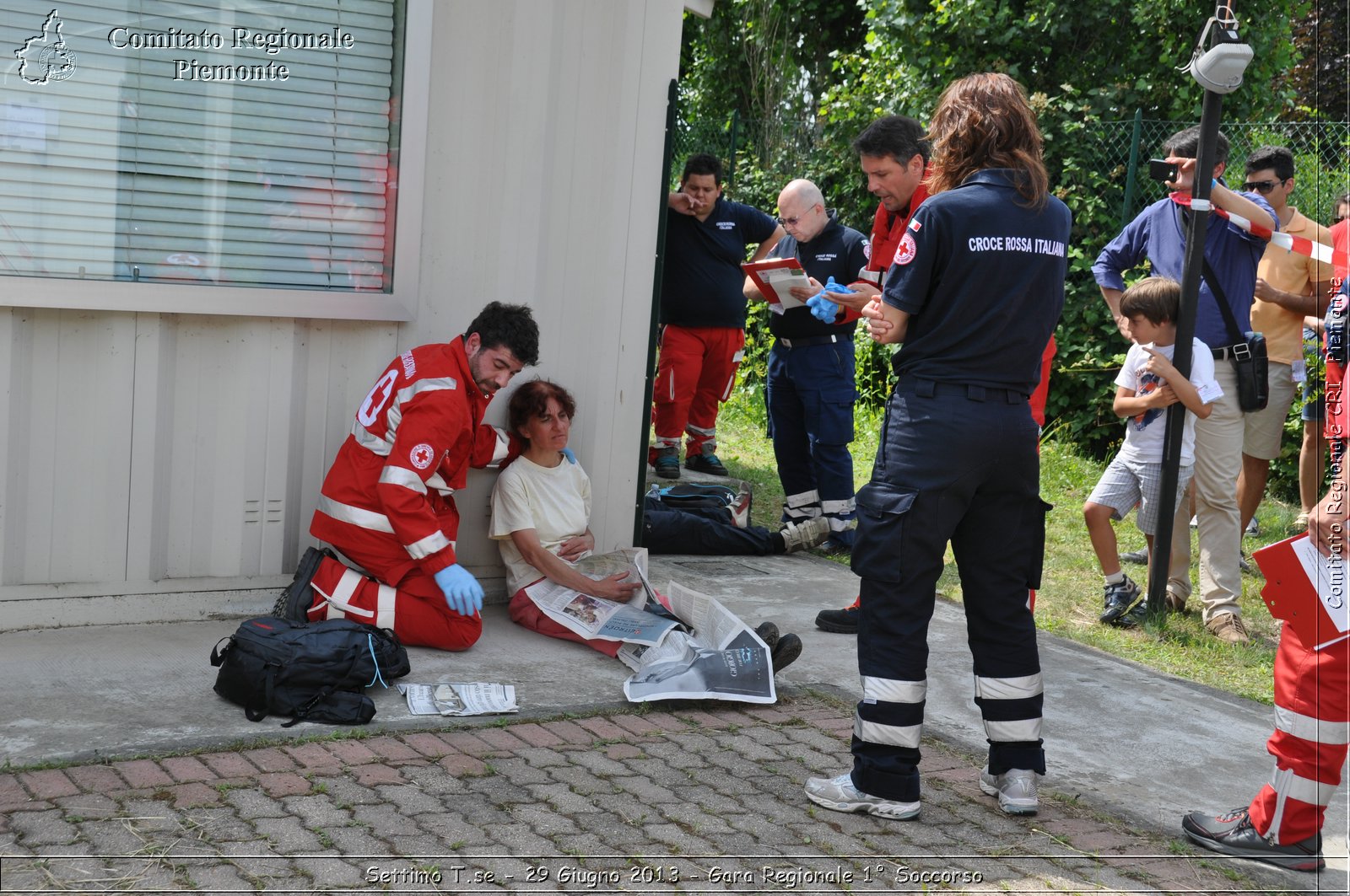 Settimo T.se - 29 Giugno 2013 - Gara Regionale 1 Soccorso - Croce Rossa Italiana - Comitato Regionale del Piemonte