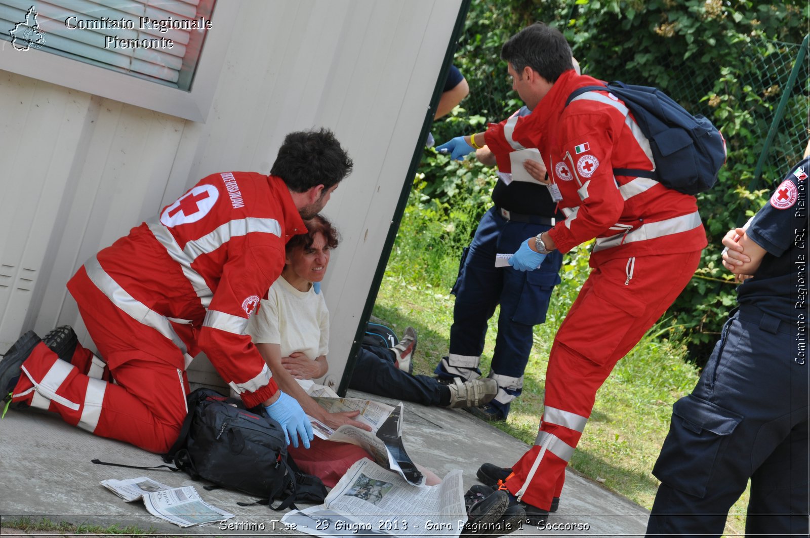 Settimo T.se - 29 Giugno 2013 - Gara Regionale 1 Soccorso - Croce Rossa Italiana - Comitato Regionale del Piemonte