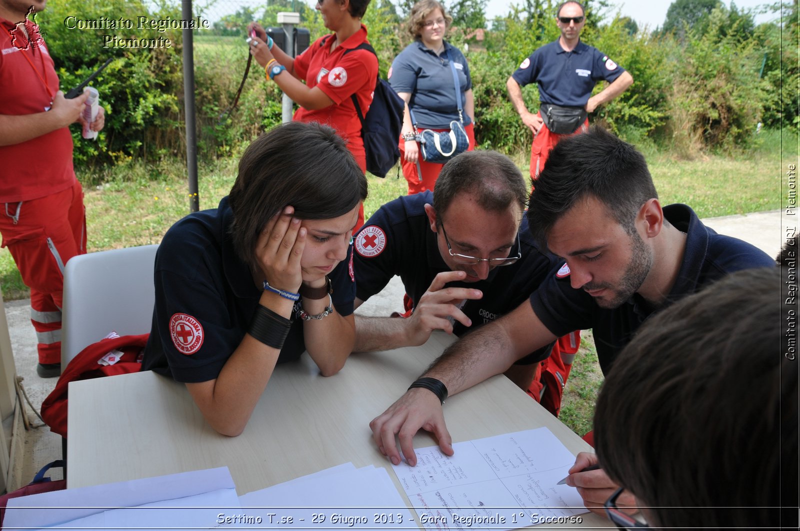 Settimo T.se - 29 Giugno 2013 - Gara Regionale 1 Soccorso - Croce Rossa Italiana - Comitato Regionale del Piemonte