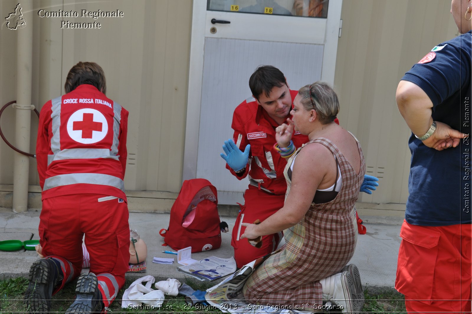 Settimo T.se - 29 Giugno 2013 - Gara Regionale 1 Soccorso - Croce Rossa Italiana - Comitato Regionale del Piemonte