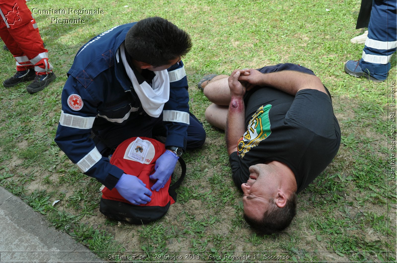 Settimo T.se - 29 Giugno 2013 - Gara Regionale 1 Soccorso - Croce Rossa Italiana - Comitato Regionale del Piemonte