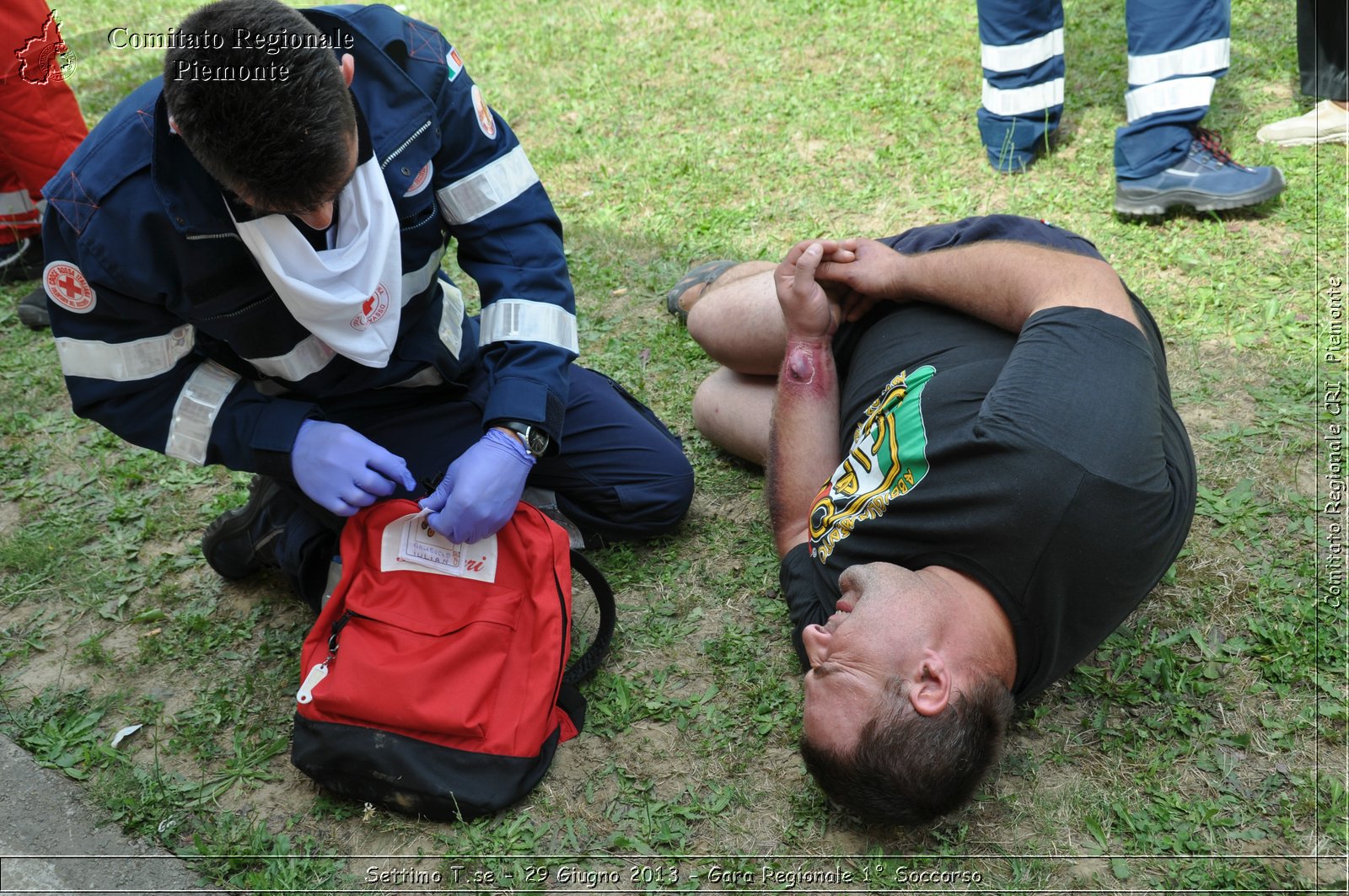 Settimo T.se - 29 Giugno 2013 - Gara Regionale 1 Soccorso - Croce Rossa Italiana - Comitato Regionale del Piemonte