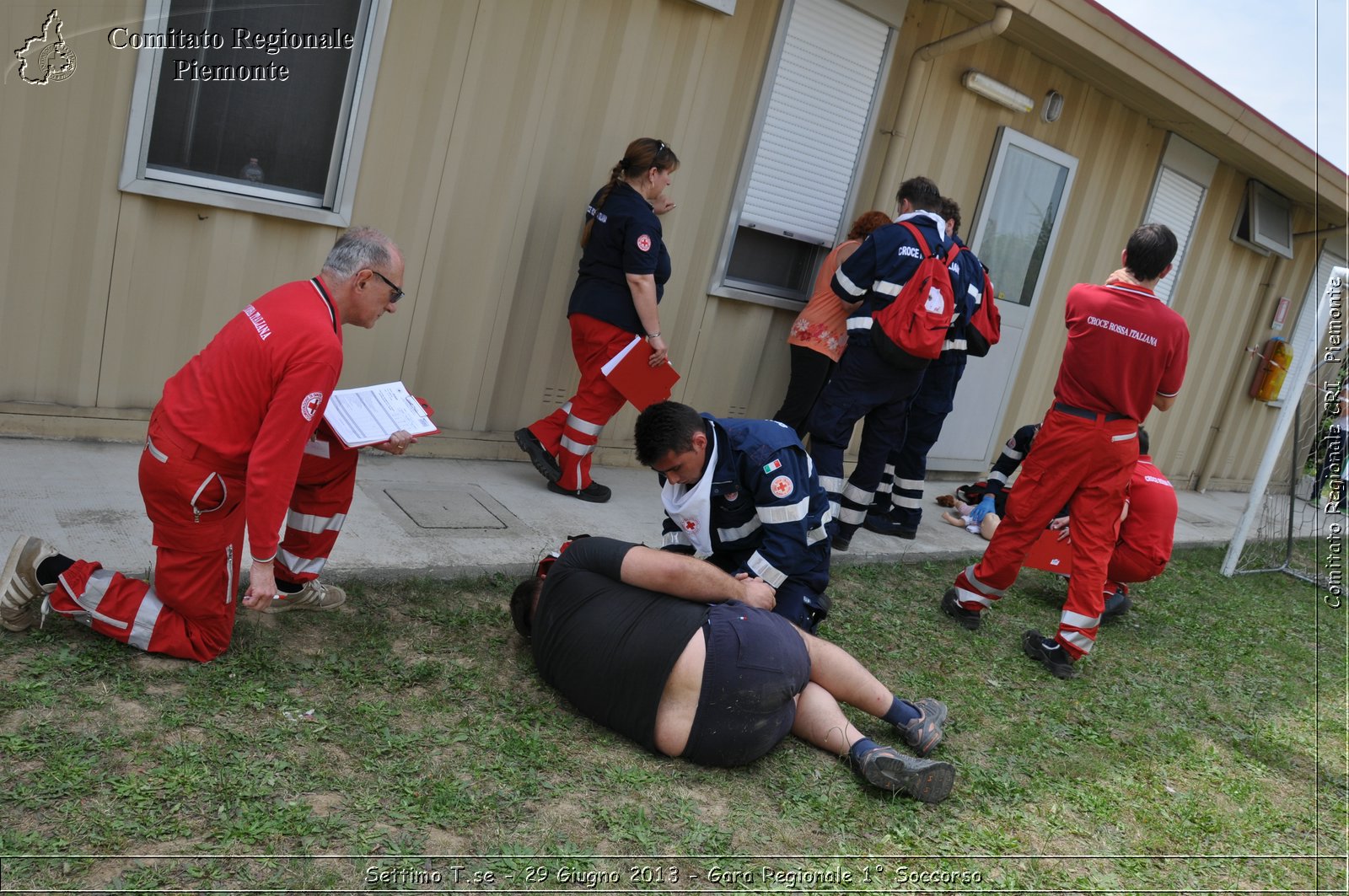 Settimo T.se - 29 Giugno 2013 - Gara Regionale 1 Soccorso - Croce Rossa Italiana - Comitato Regionale del Piemonte