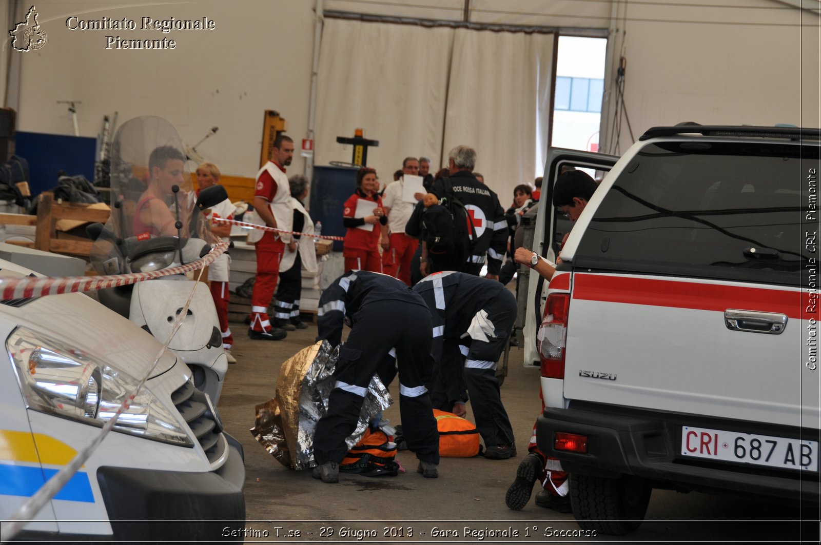 Settimo T.se - 29 Giugno 2013 - Gara Regionale 1 Soccorso - Croce Rossa Italiana - Comitato Regionale del Piemonte