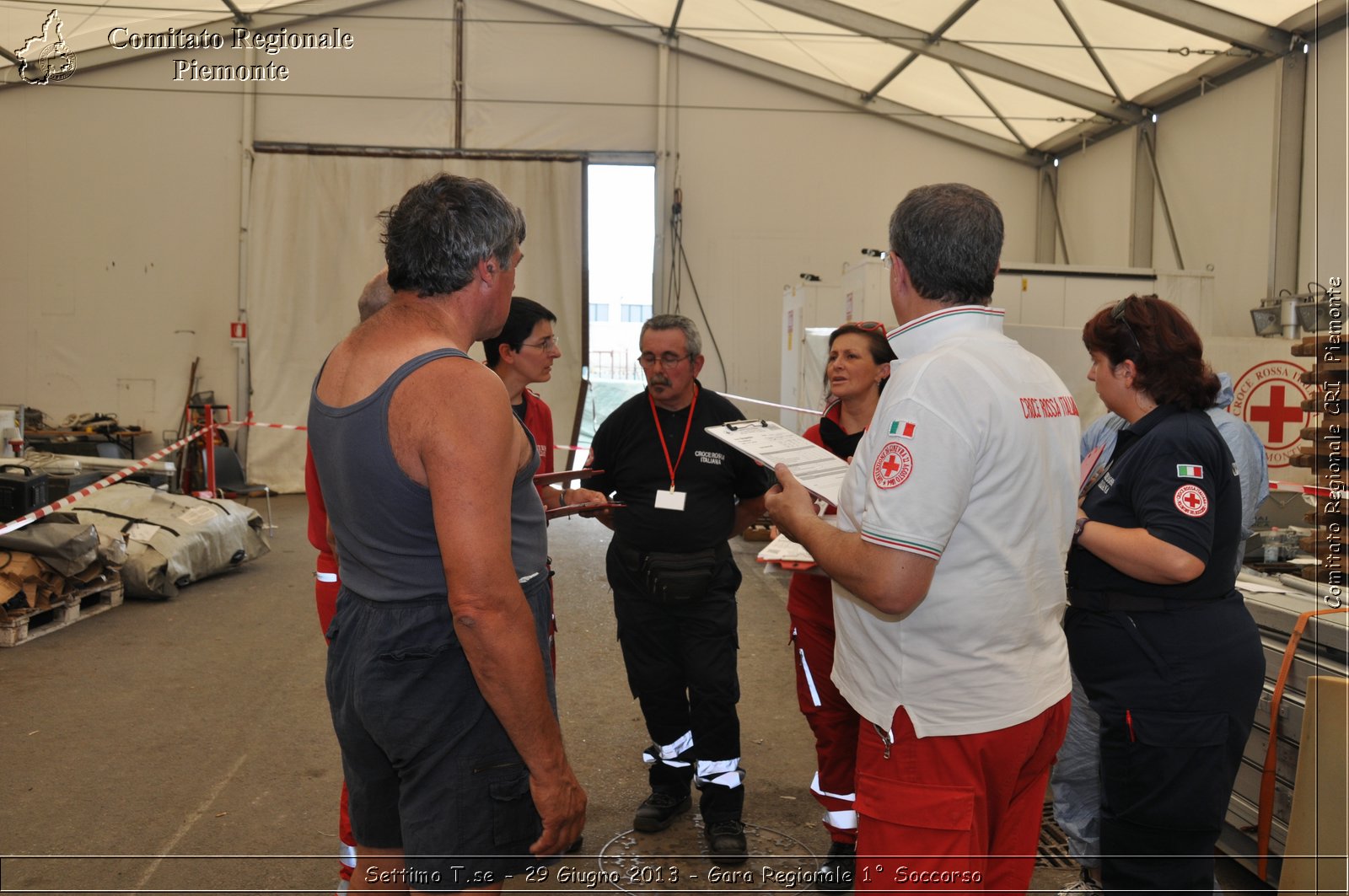 Settimo T.se - 29 Giugno 2013 - Gara Regionale 1 Soccorso - Croce Rossa Italiana - Comitato Regionale del Piemonte