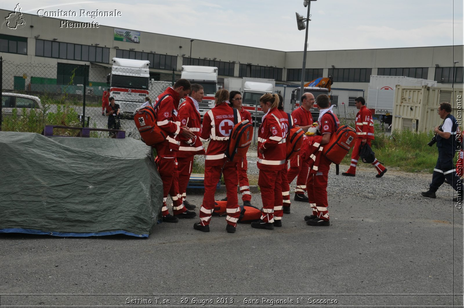 Settimo T.se - 29 Giugno 2013 - Gara Regionale 1 Soccorso - Croce Rossa Italiana - Comitato Regionale del Piemonte