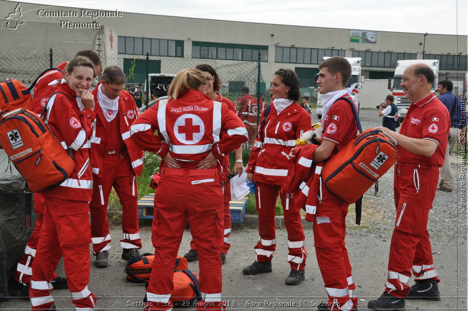 Settimo T.se - 29 Giugno 2013 - Gara Regionale 1 Soccorso - Croce Rossa Italiana - Comitato Regionale del Piemonte