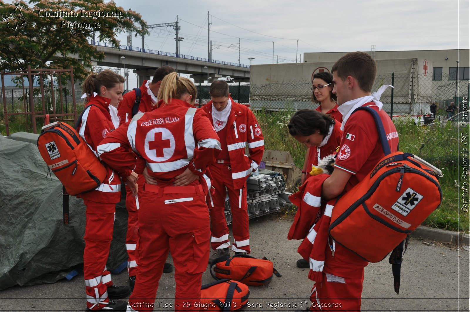 Settimo T.se - 29 Giugno 2013 - Gara Regionale 1 Soccorso - Croce Rossa Italiana - Comitato Regionale del Piemonte