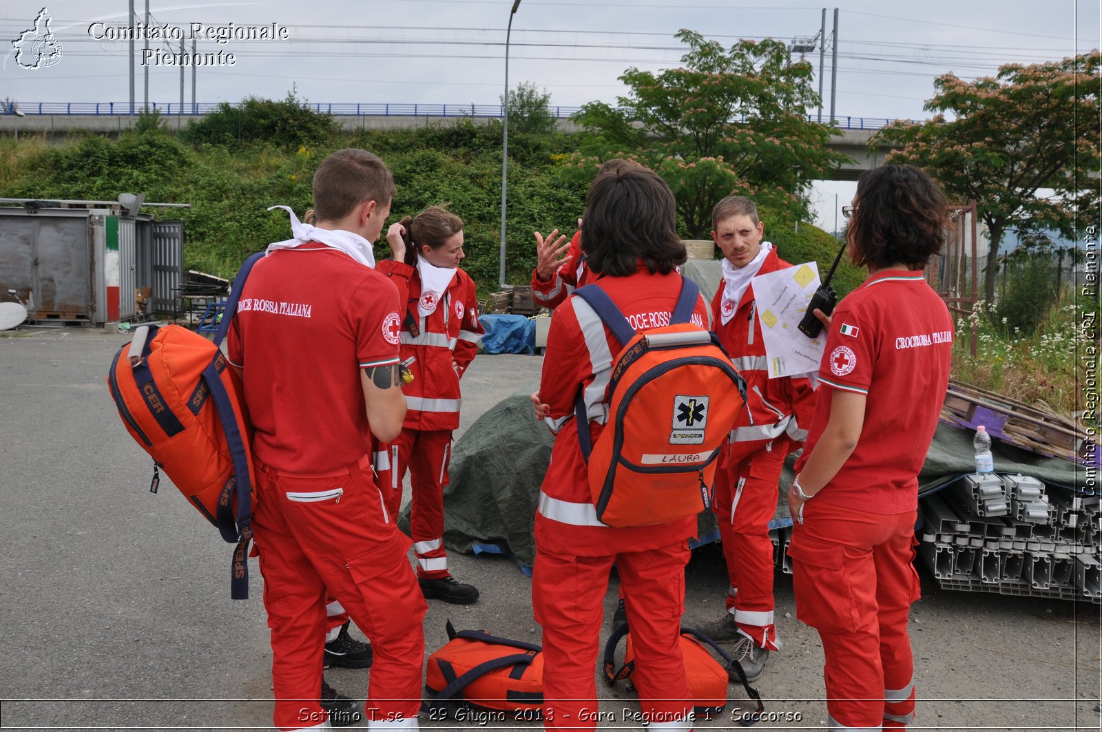 Settimo T.se - 29 Giugno 2013 - Gara Regionale 1 Soccorso - Croce Rossa Italiana - Comitato Regionale del Piemonte