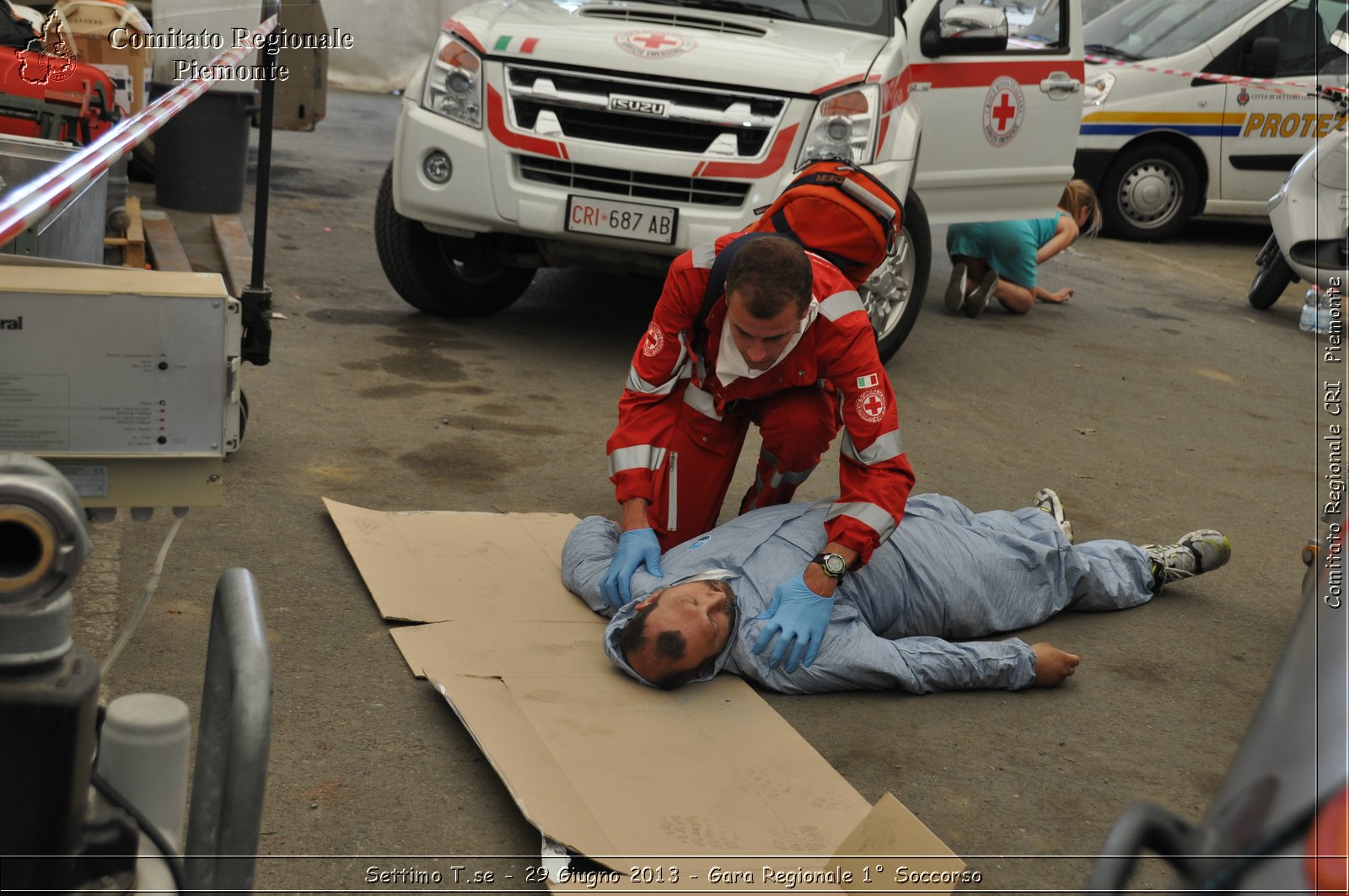 Settimo T.se - 29 Giugno 2013 - Gara Regionale 1 Soccorso - Croce Rossa Italiana - Comitato Regionale del Piemonte