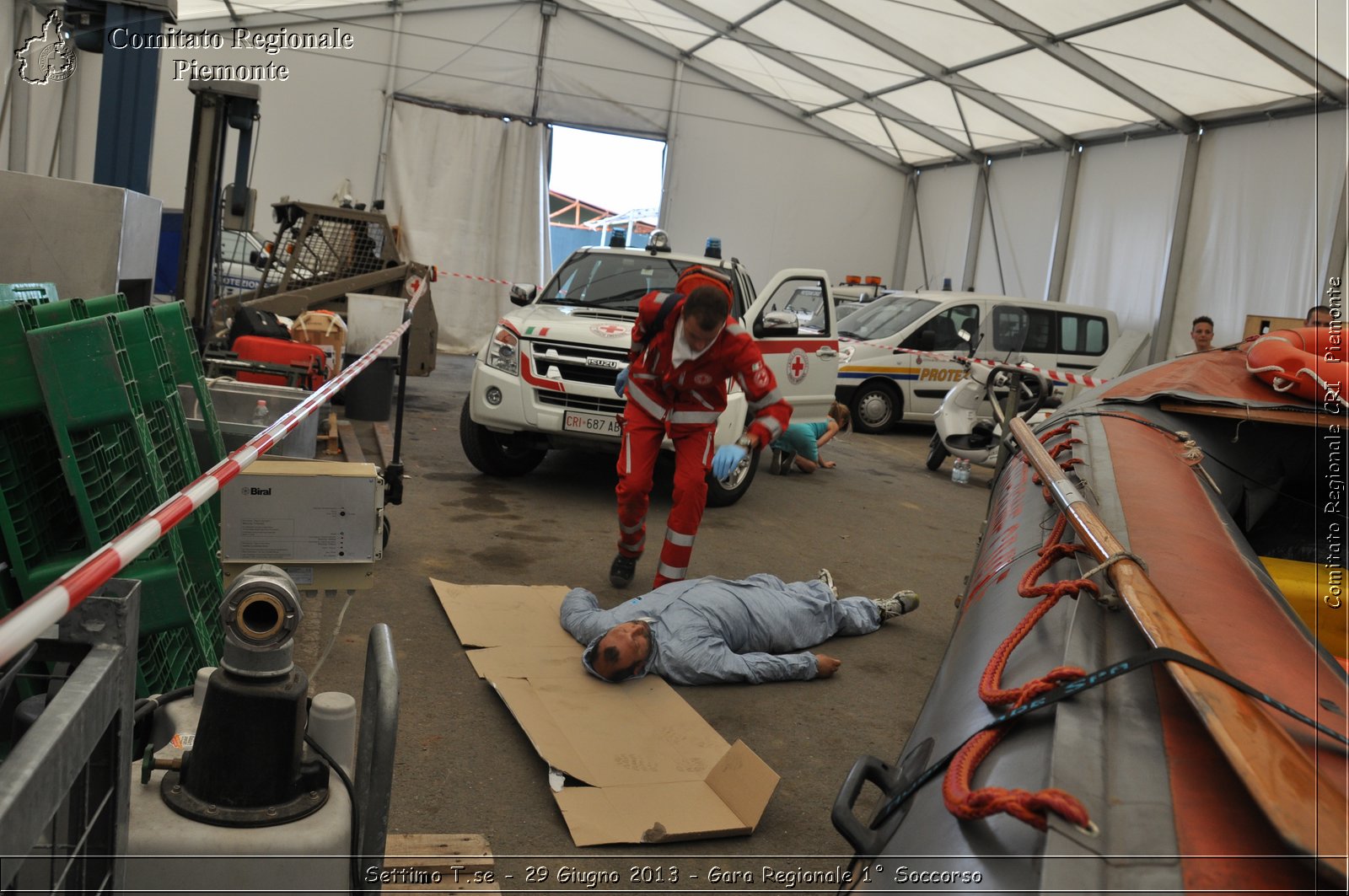 Settimo T.se - 29 Giugno 2013 - Gara Regionale 1 Soccorso - Croce Rossa Italiana - Comitato Regionale del Piemonte