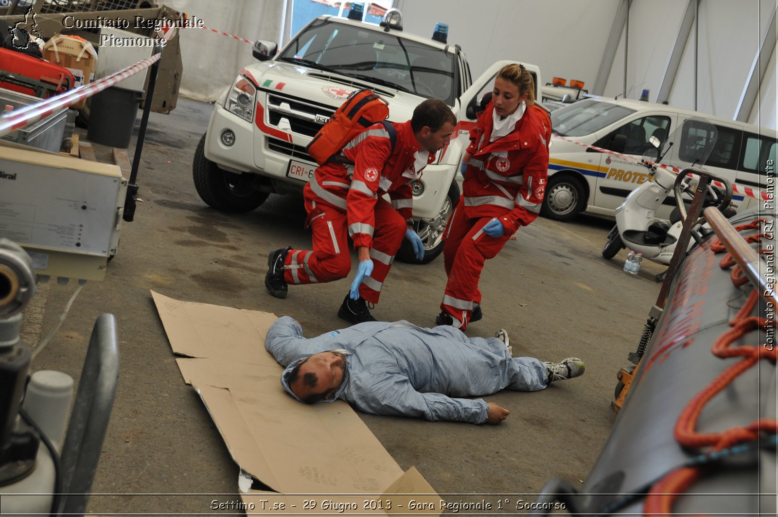 Settimo T.se - 29 Giugno 2013 - Gara Regionale 1 Soccorso - Croce Rossa Italiana - Comitato Regionale del Piemonte