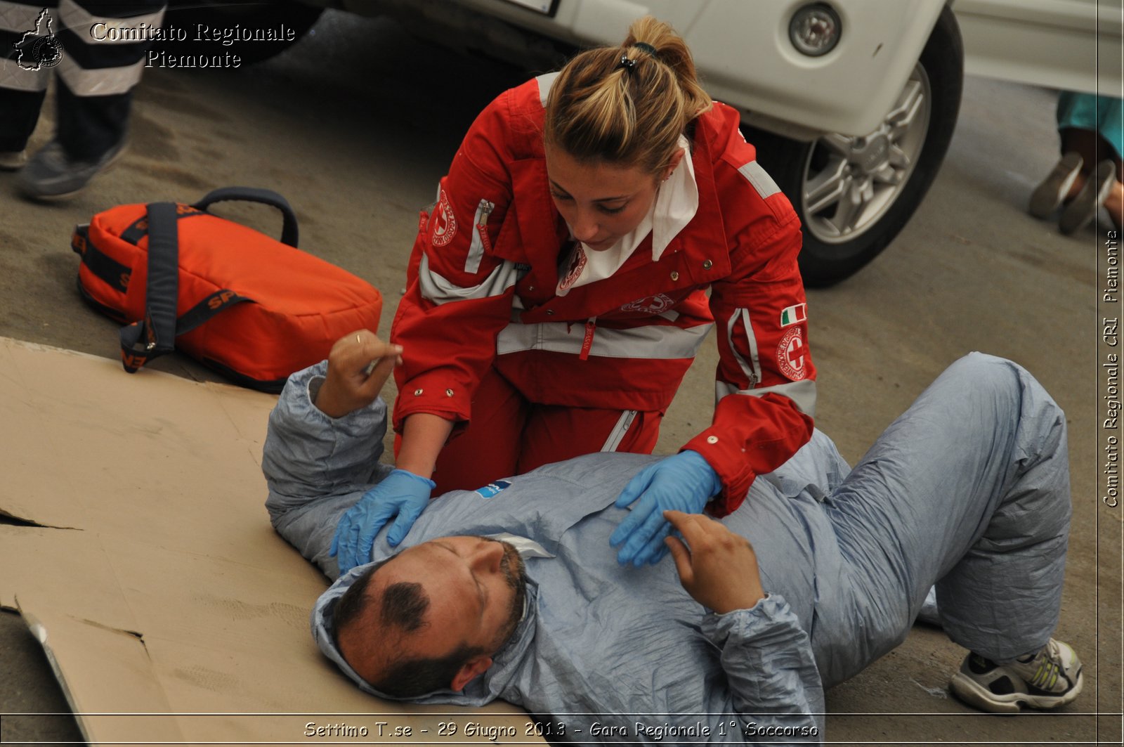 Settimo T.se - 29 Giugno 2013 - Gara Regionale 1 Soccorso - Croce Rossa Italiana - Comitato Regionale del Piemonte