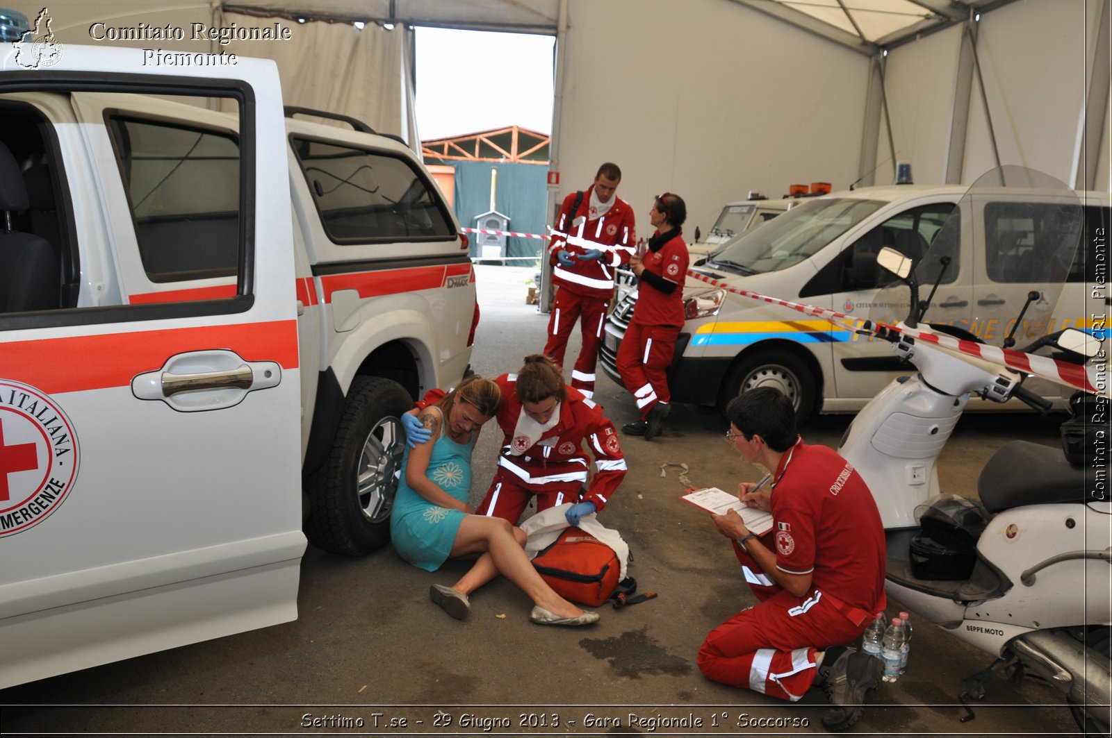 Settimo T.se - 29 Giugno 2013 - Gara Regionale 1 Soccorso - Croce Rossa Italiana - Comitato Regionale del Piemonte