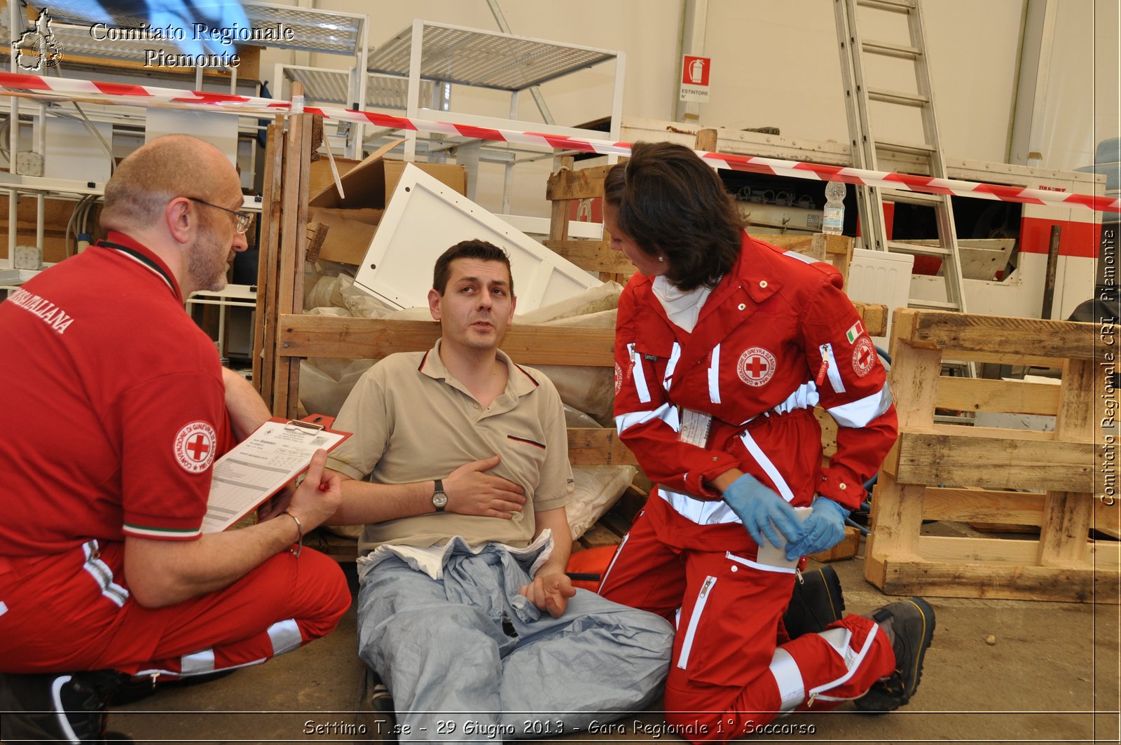 Settimo T.se - 29 Giugno 2013 - Gara Regionale 1 Soccorso - Croce Rossa Italiana - Comitato Regionale del Piemonte