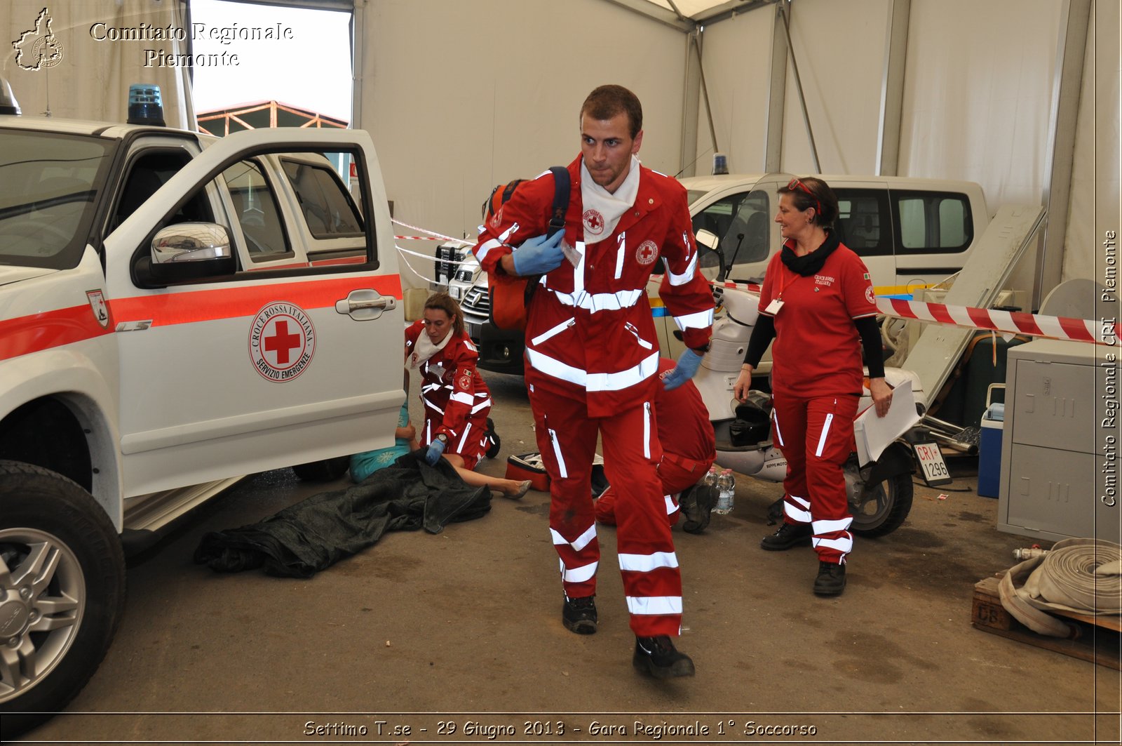 Settimo T.se - 29 Giugno 2013 - Gara Regionale 1 Soccorso - Croce Rossa Italiana - Comitato Regionale del Piemonte