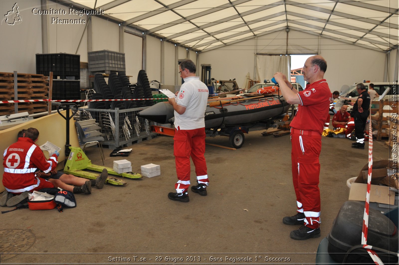 Settimo T.se - 29 Giugno 2013 - Gara Regionale 1 Soccorso - Croce Rossa Italiana - Comitato Regionale del Piemonte