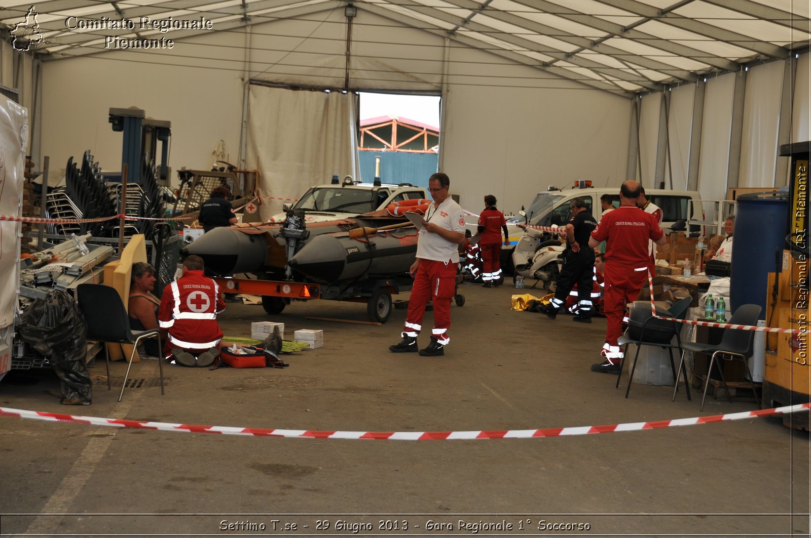 Settimo T.se - 29 Giugno 2013 - Gara Regionale 1 Soccorso - Croce Rossa Italiana - Comitato Regionale del Piemonte