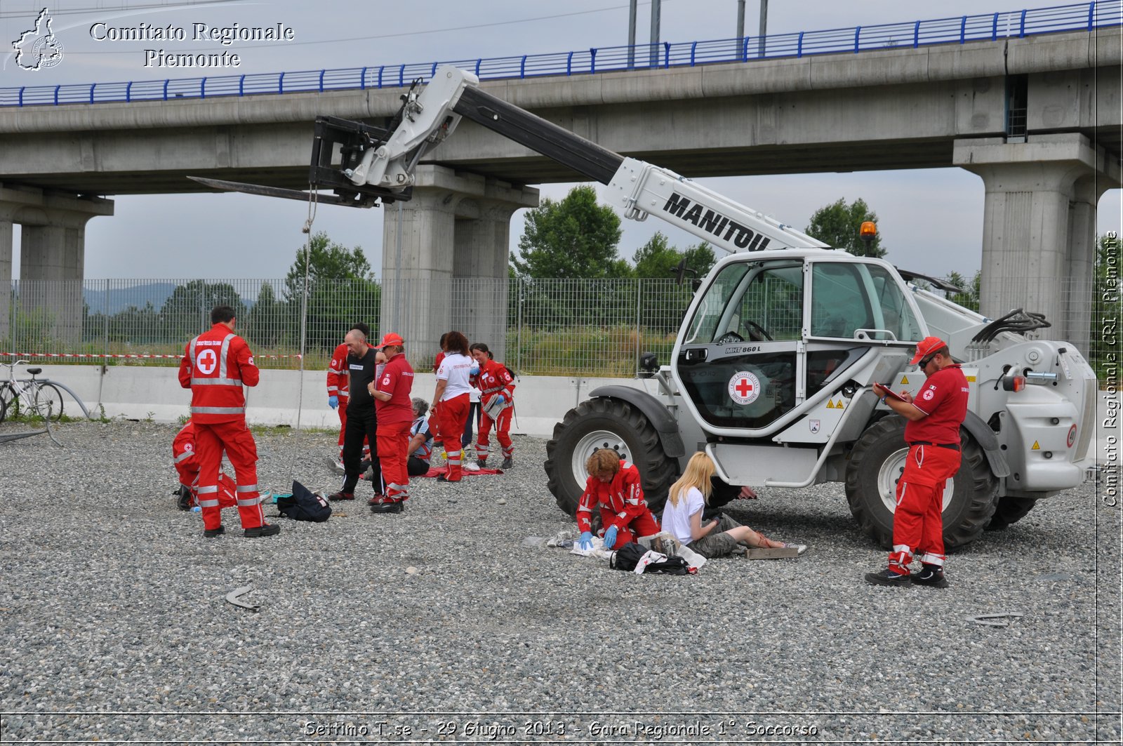 Settimo T.se - 29 Giugno 2013 - Gara Regionale 1 Soccorso - Croce Rossa Italiana - Comitato Regionale del Piemonte