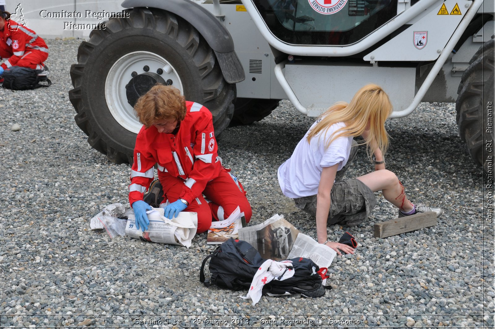 Settimo T.se - 29 Giugno 2013 - Gara Regionale 1 Soccorso - Croce Rossa Italiana - Comitato Regionale del Piemonte