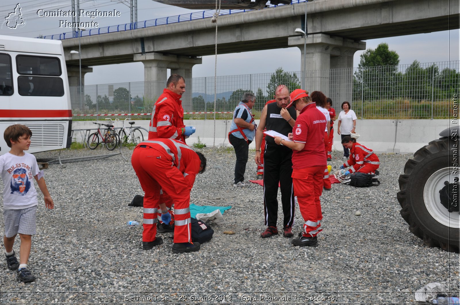 Settimo T.se - 29 Giugno 2013 - Gara Regionale 1 Soccorso - Croce Rossa Italiana - Comitato Regionale del Piemonte