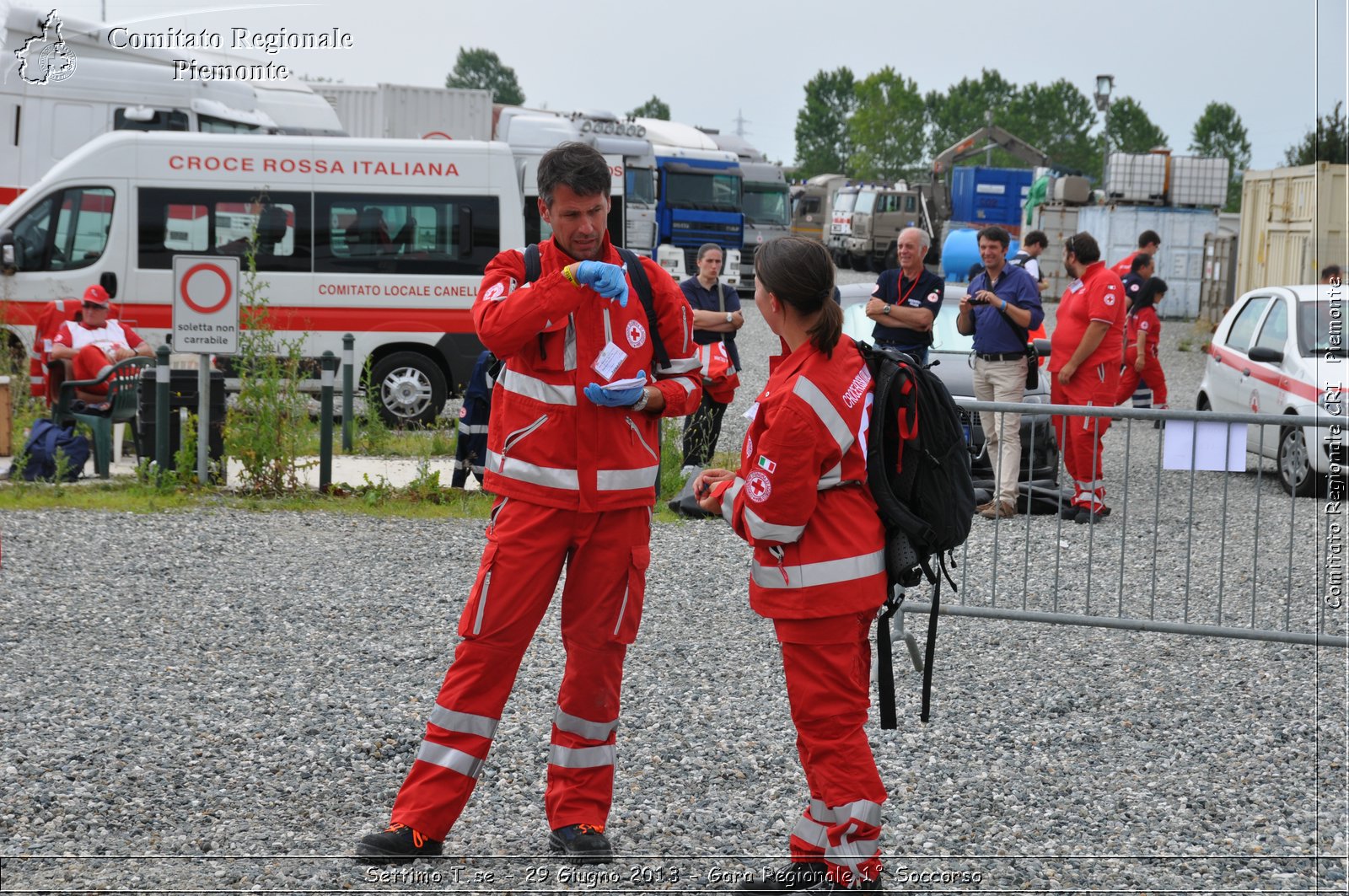 Settimo T.se - 29 Giugno 2013 - Gara Regionale 1 Soccorso - Croce Rossa Italiana - Comitato Regionale del Piemonte