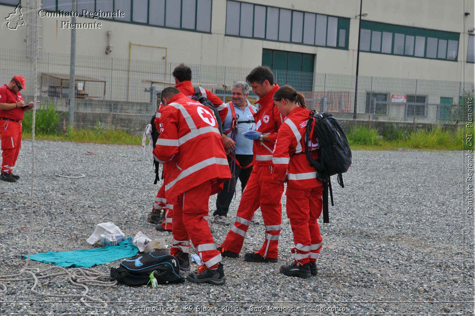 Settimo T.se - 29 Giugno 2013 - Gara Regionale 1 Soccorso - Croce Rossa Italiana - Comitato Regionale del Piemonte