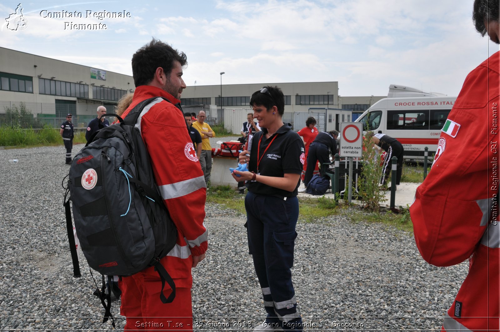 Settimo T.se - 29 Giugno 2013 - Gara Regionale 1 Soccorso - Croce Rossa Italiana - Comitato Regionale del Piemonte